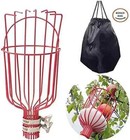 Coconut Fruit Picker Tool  Fruit Picker With Basket And Pole Easy To Assemble  
