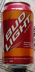 12 Oz  Bud Light  Team Colors Football Beer Can    Red And Orange  662477