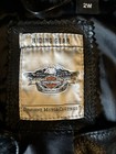 Harley-davidson Motorclothes Women s Black Cowhide Leather Jacket 2w 110th Anniv