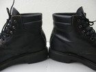Men s 9 B N Vtg 1990 s Red Wing Supersole Black Leather Steel Toe Boots Usa Made
