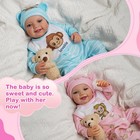 Babeside Reborn Baby Dolls Twins 20 Inch Realistic Newborn Real Life Baby Boy