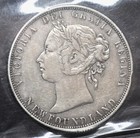 1874 Newfoundland 50 Cents Cccs Graded Vf-30