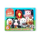 Melissa   Doug Barn Buddies 6-piece Hand Puppet Toy Set  Holiday Gift