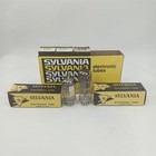 Vintage Sylvania 5t8   8lc8 Electron Vacuum Tube Set Of 5 In Original Box 1950s