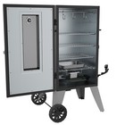 Royal Gourmet 28-inch Electric Smoker With 3 Smoking Racks  Clear Viewing Window