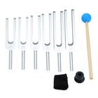 Tuning Forks 396hz 417hz 528hz 639hz 741hz 852hz Set Medical Musical Instrument