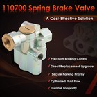 110700 Trailer Enhanced Spring Brake Control Valve For Euclid Meritor Sealco