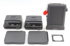 2 Back  near Mint W  Mask  Mamiya Rz67 120 6x7 6x4 5 Film Back Pro Ii Iid Japan