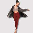 Women s Cotton Leggings Light Workout Yoga Pants Comfort Soft Stretch S-xl