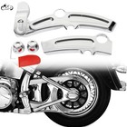 Chrome Boomerang Frame Cover For Harley Heritage Softail Classic Flstc 2008-2017
