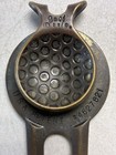 Vintage Brass Golf Divot Tool With An Intergrated Ball Marker 