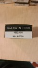Baldwin Estate 4852-150 Small Oval Doorbell Button 2  X 1-1 8  Satin Nickel