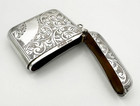 Antique Vesta Case Sterling Silver George V Chester 1912 Jones   Crompton