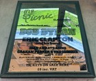 Rare Dylan   Clapton -picnic At Blackbushe 1978 Commemorative collectible Mirror
