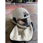 G Force Racing Gear Full Face White Snell 95 Certified Helmet