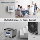 Baseaire Airwerx 35p 70 Pint Crawl Space Dehumidifier Commercial 1000 Sq W pump