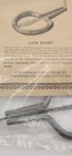 Vintage Cooperman Fife   Drum Co  Jaw Harp Metal Music Instrument  collectible 
