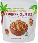 2 Packs Of Trader Joe s Organic Coconut Crunchy Clusters 150g Each