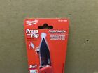 New Sealed Milwaukee Fastback Flip Open 5 In 1 Folding Knife -- 48-22-1540