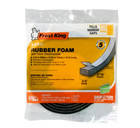 Frost King 3 8    X 3 16    X 10ft Black Foam Weatherstrip Tape     Seal   Insulate
