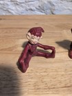 Set Of 2 Vintage Miniature Porcelain Ceramic Christmas Pixie Elf Figurines 