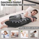 Pregnancy Pillows  Full Body Pillow For Maternity With Detachable   Adjustabl   