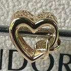New      100  Authentic Pandora 14k Gold    love You Mom   infinity Heart Charm