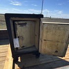 Antique Victor Safe   Lock Co   victor Patents  Combination Safe