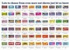 Candy Vending Machine Label Sticker Or Laminated With Nutrition Info 2 5 