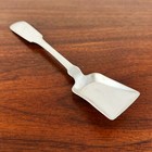 Rogers Bros American Coin Silver Sugar Shovel Fiddleback C 1820 No Monogram