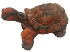 Hand Painted Turtle Tortoise Figurine Reptile Statue Artist Signed