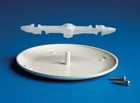 Arlington Cp3540 3-1 2 To 4-inch Ceiling Box Cover  White  10 Pack 