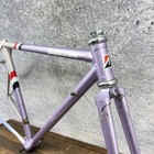 Vintage Bridgestone Mile 112 Road Bike Frame 48cm Purple Crmo Steel 700c 126mm