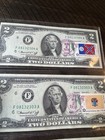 Uncirculated Sequential 1976  2 Dollar Bill Potus Carter Election Stamped Nov 2