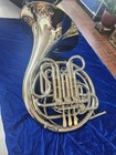 Extra Clean Used Holton H-179 Farkas Double French Horn In Nickel-silver W  Case