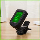 Digital Chromatic Lcd Clip-on Tuner For Guitar Ukulele Violin Bass Instruments