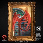 Watcher At The Gateway Of Knowledge By Carla Morrow 12x18 Inch Dragon Art Poster