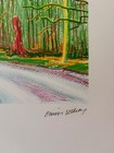 David Hockney  the Arrival Of Spring  Limited Edition Signed  Lithograph