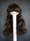 Brown Human Hair Doll Wig Size 11   13 4 - 34 Cm For Antique Or Modern Dolls