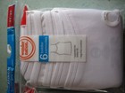 12 Pack Wonder Nation Toddler Girls Camisoles Size 2t-3t White Cotton U5