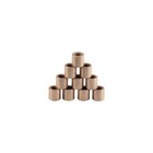10pcs Sleeve Plain Bearings 6mm Bore 10mm Od 10mm L Wrapped Oilless Bushings