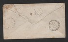 Upper Canada Sheffield To Woodstock Nb 1855 Stampless Cover Paid 5 Straight Line