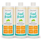Fresh Mint Mouthwash - Zero Burn  Light Flavor  Alcohol-free  Oral Care Solution