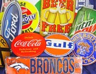 Ford Bronco Since 1966 12  Round Metal Tin Sign Vintage Man Cave Garage New