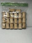 Belding Corticelli  Sewing Thread Empty Lot Of 20 Wood Spools 1  X 1 1 4 In Vtg