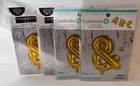 Lot Of 13 Mylar Foil Balloons   30 Happy Birthday Latex Balloons Party Decor New