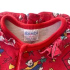 Absorba Baby Red Cartoon Character Print Sleepsuit Romper 12 Months