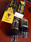 Pair Of 6bl7gt Vacuum Tubes Radio Amplifier Vacuum Tubes Eico 625 Tested Strong