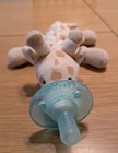 Wubbanub Pacifier Original Giraffe Plush Binky Soother Toy
