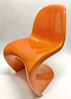 Panton Chair In Orange  1976  Herman Miller Verner   Fehlbaum Productions 